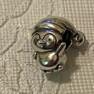 Christmas penguin charm